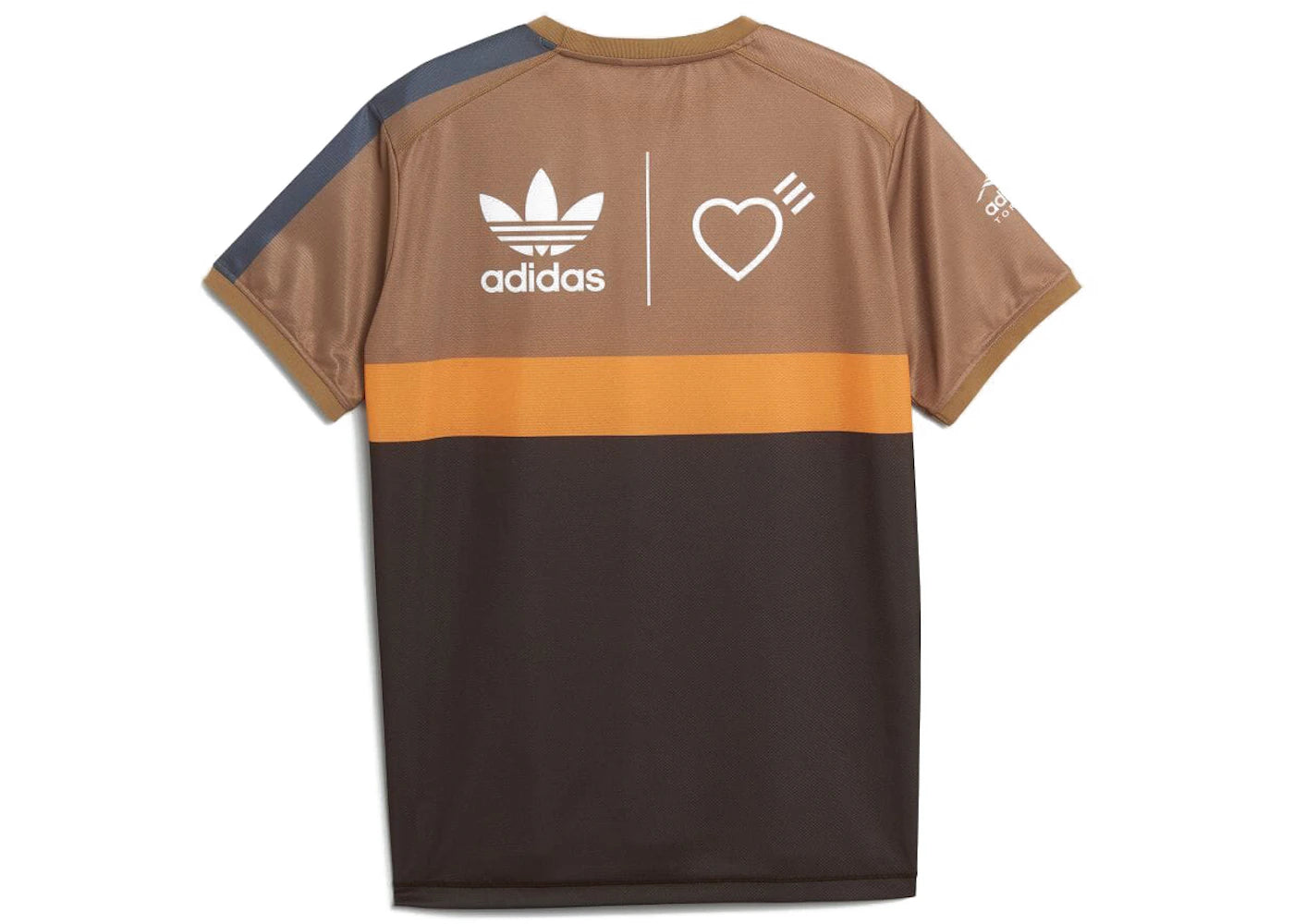 adidas x Human Made Graphic Tee Brown - vue secondaire B
