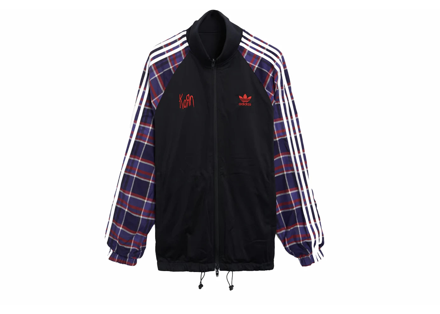 adidas x KoRn Track Top (FW24) Black - vue secondaire B