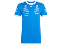 adidas x Mercedes AMG Petronas Formula 1 Team Blue Wonder Driver Jersey Blue (Aisa Sizing)