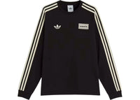 adidas x Oasis Tour 3-Stripes Longsleeve Tee Black