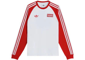 adidas x Oasis Tour 3-Stripes Longsleeve Tee White