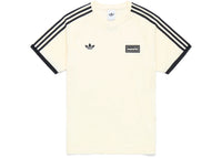 adidas x Oasis Tour 3-Streifen T-Shirt Cremeweiß