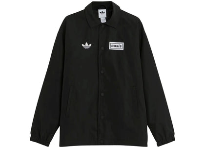 adidas x Oasis Tour Coach Jacket Black sneakers - authentic adidas shoes