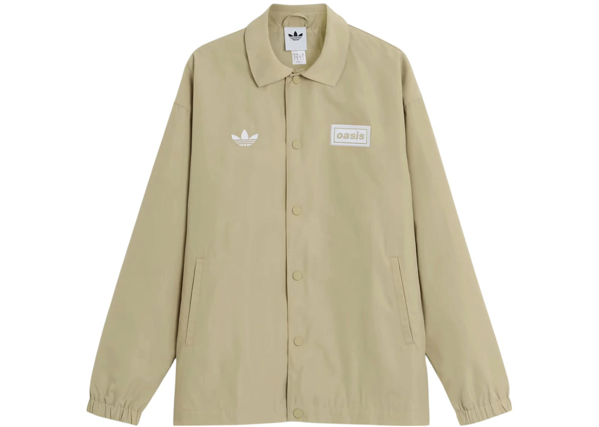 adidas x Oasis Tour Coach Jacket Stone Khaki - vue secondaire B