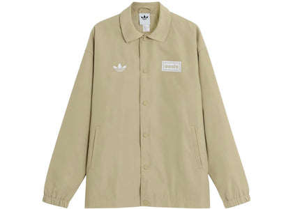 adidas x Oasis Tour Coach Jacket Stone Khaki - apparel view 2
