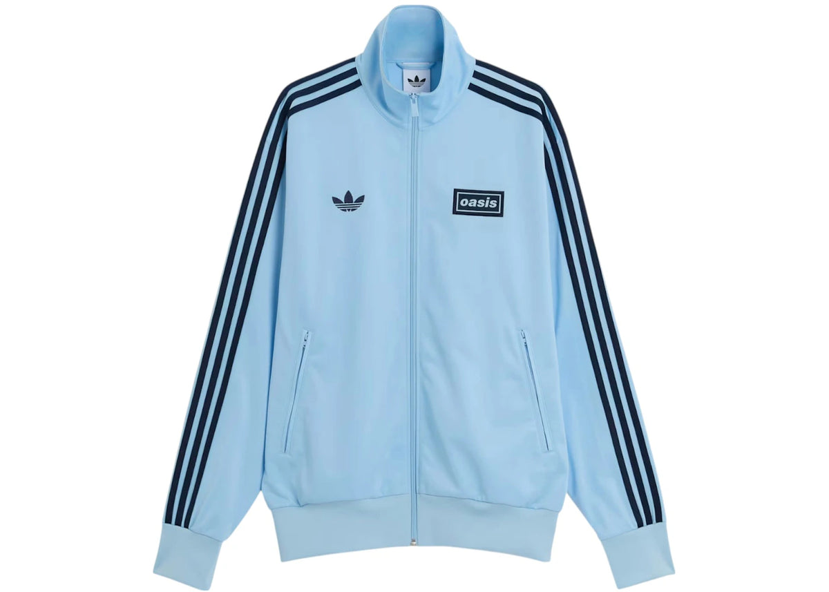 adidas x Oasis Tour Firebird Track Top Clear Sky - vue 360
