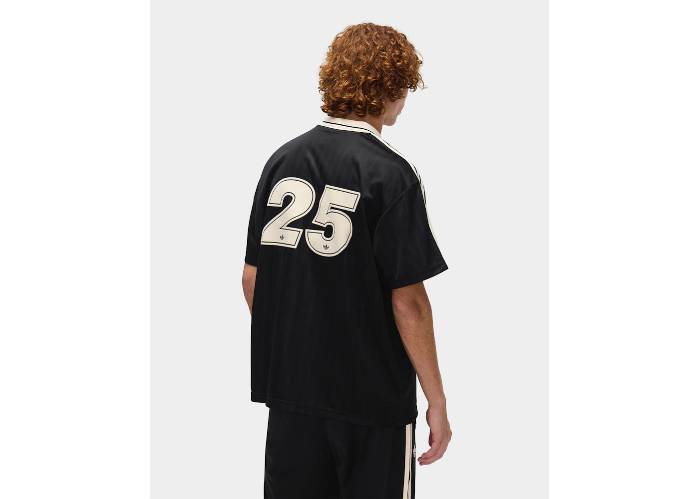 adidas x Oasis Tour Jacquard Jersey Schwarz