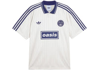adidas x Oasis Tour Jacquard Jersey Cream White/Light Indigo
