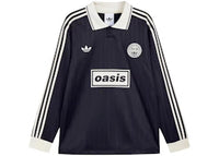 adidas x Oasis Tour Jacquard Stripe L/S Jersey Black/Cream White