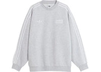 adidas x Oasis Tour Oversized Crew Light Grey Heather
