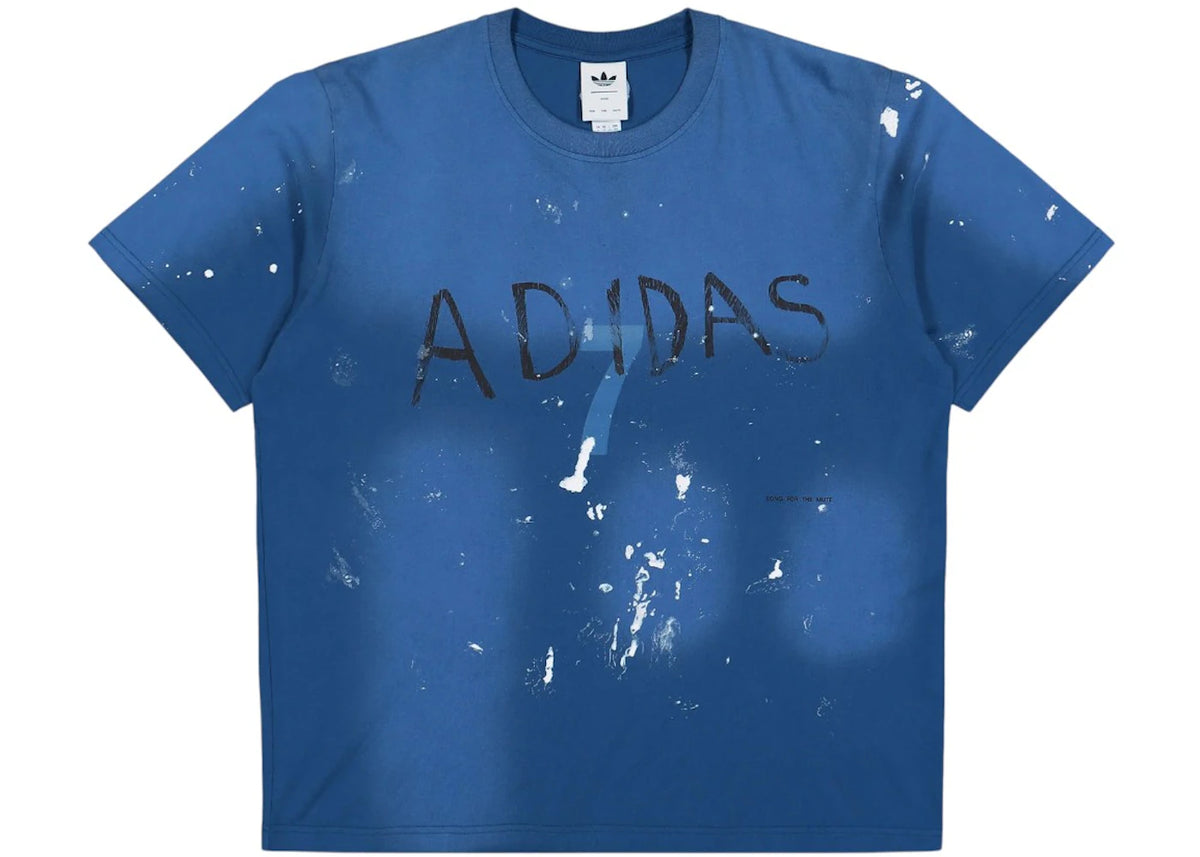 adidas x Song For The Mute 007 S/S Tee Blue - vue secondaire A