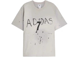 adidas x Song For The Mute Splash Dots Print T-Shirt Grey - vue 360