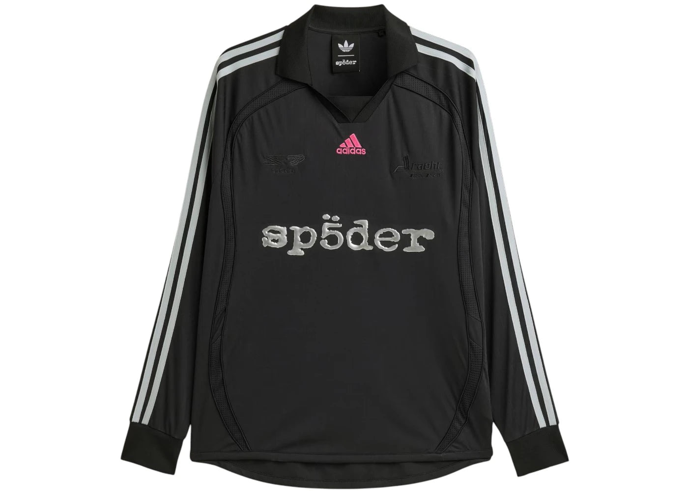 adidas x Sp5der Jersey Black - vue 360