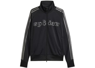 adidas x Sp5der Rhinestone Track Top Black - authentic adidas product