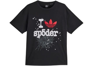 adidas x Sp5der T-shirt Black - authentic adidas apparel