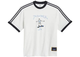 adidas x Thrasher Argentina Gonz Ringer T-shirt White