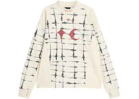 adidas x Thug Club Goalie L/S T-shirt Cream White