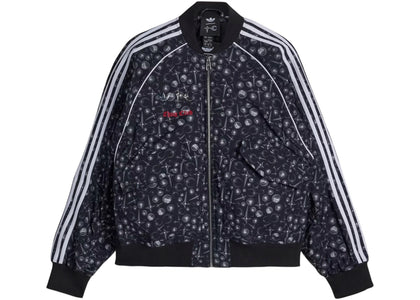 adidas x Thug Club Superstar Jacket Black/White - apparel view 2