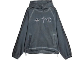 adidas x Thug Club Sweat Hoodie Black - vue 360