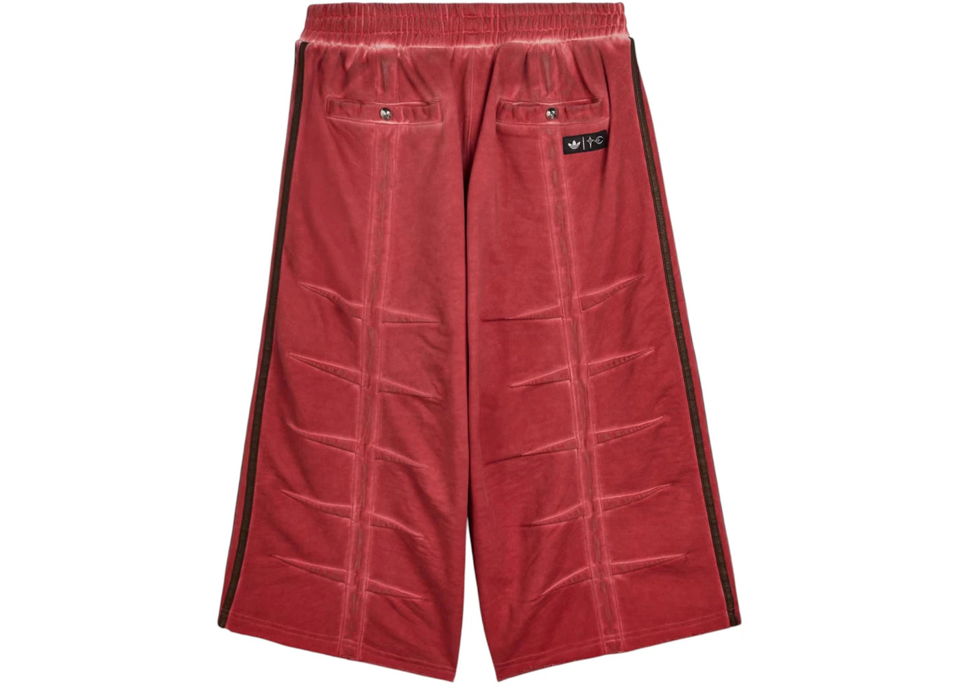adidas x Thug Club Sweat Jort (Asia Sizing) Power Red - vue secondaire B