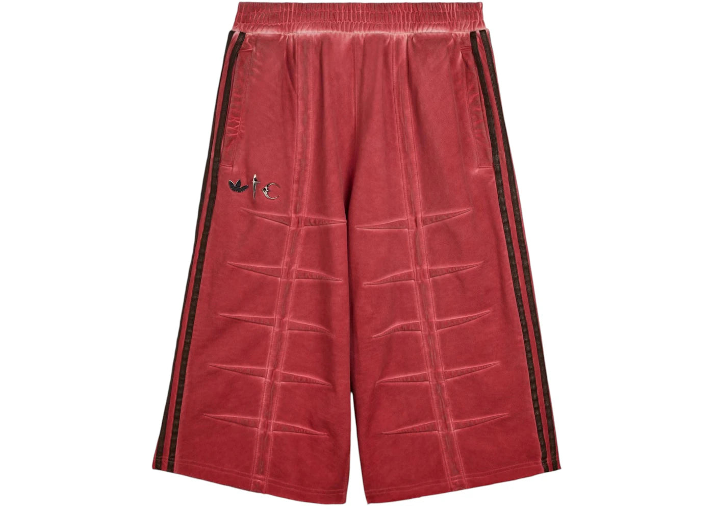adidas x Thug Club Sweat Jort (Asia Sizing) Power Red - vue secondaire A