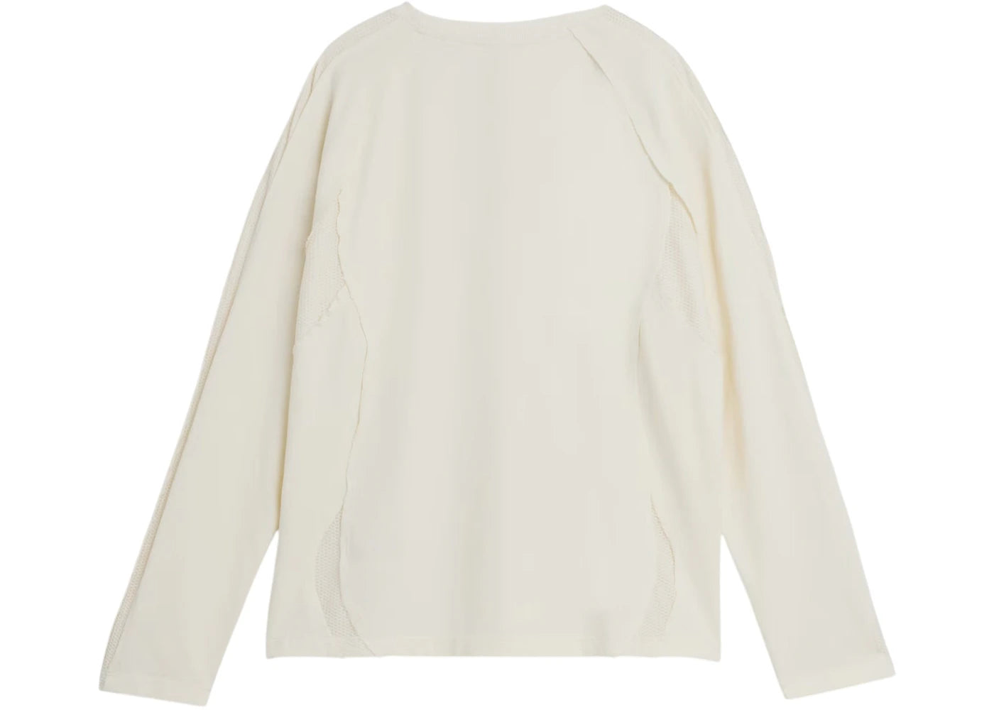 adidas x Thug Club Teamgeist Long Sleeve T-shirt Cream White - vue secondaire A