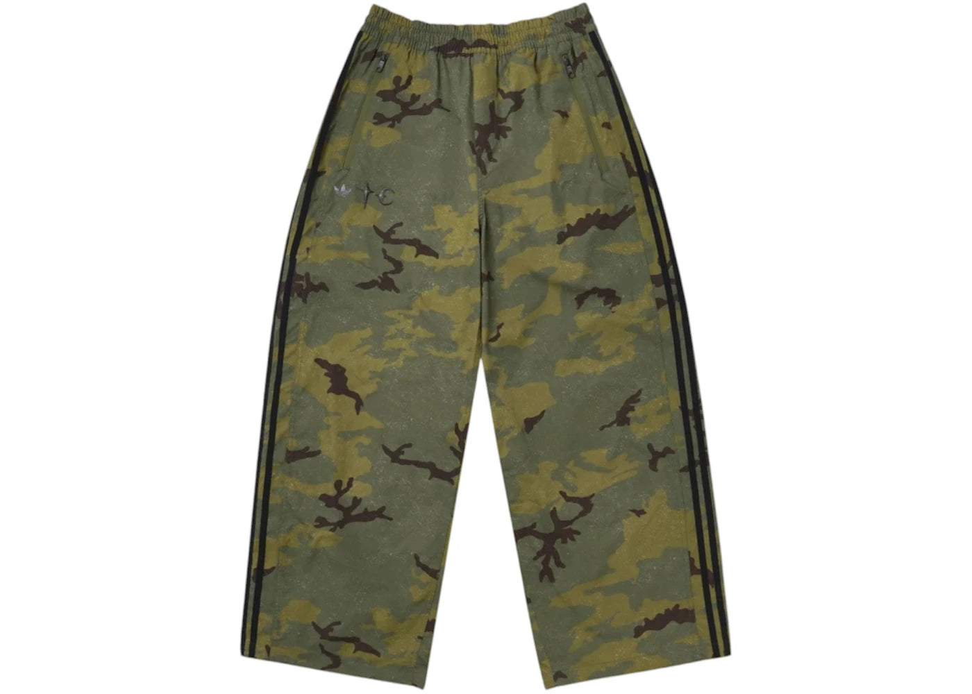 adidas x Thug Club Trackpants Focus Olive/Cream White - vue secondaire A