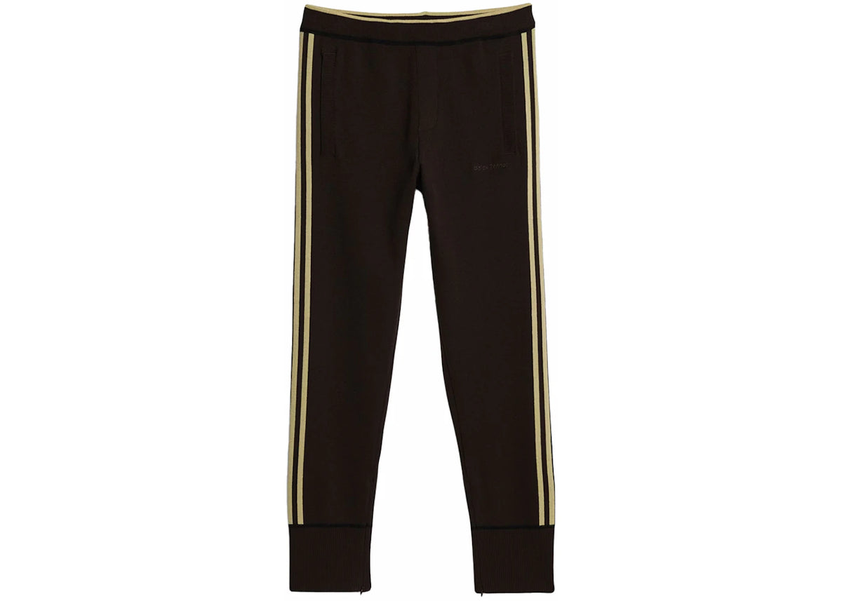 adidas x Wales Bonner Statement Knit Pants Dark Brown - vue secondaire A