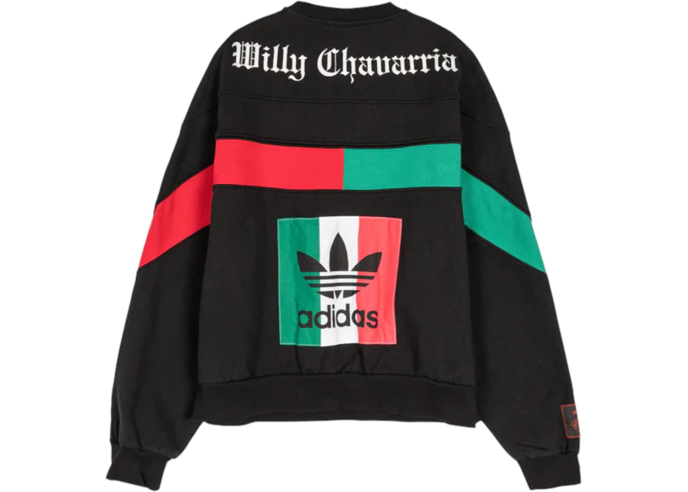 adidas x Willy Chavarria Chicano Sweatshirt Black - vue secondaire A