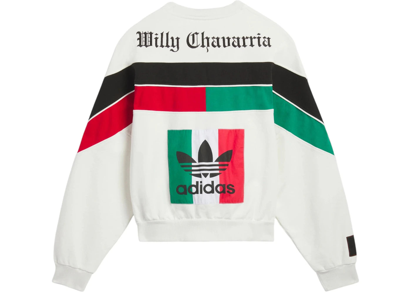 adidas x Willy Chavarria Chicano Sweatshirt White - vue secondaire B