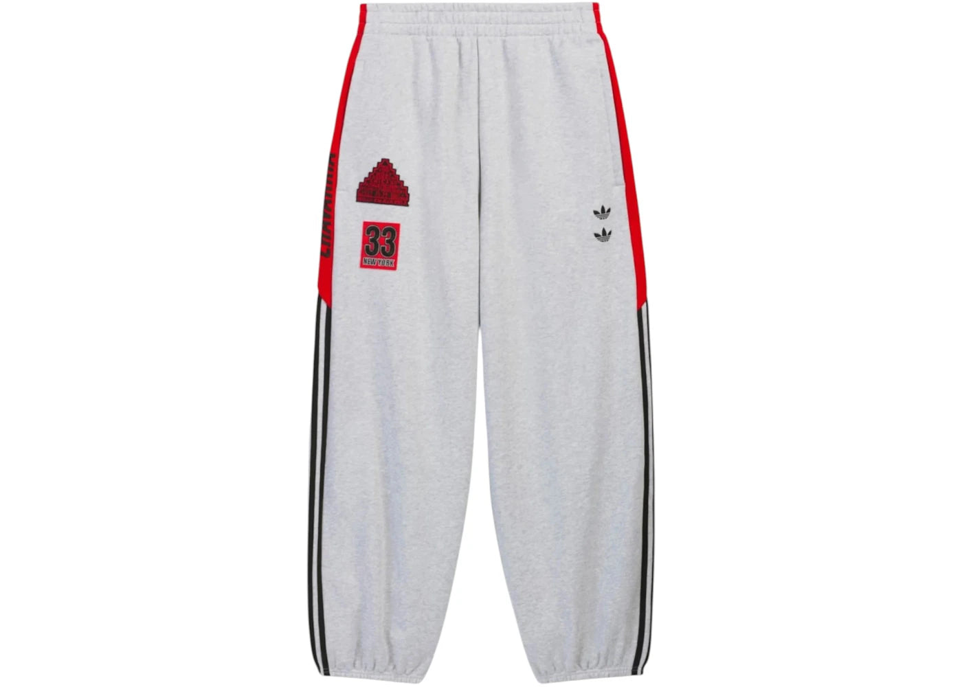 adidas x Willy Chavarria NY Sweatpant Light Grey Heather - vue secondaire A