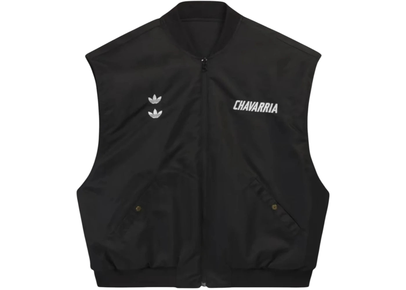 adidas x Willy Chavarria Padded Vest Black - vue 360