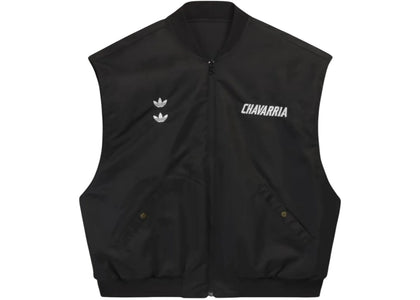 adidas x Willy Chavarria Padded Vest Black - authentic adidas product