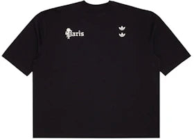 adidas x Willy Chavarria Paris Short Sleeve Tee Black - vue 360