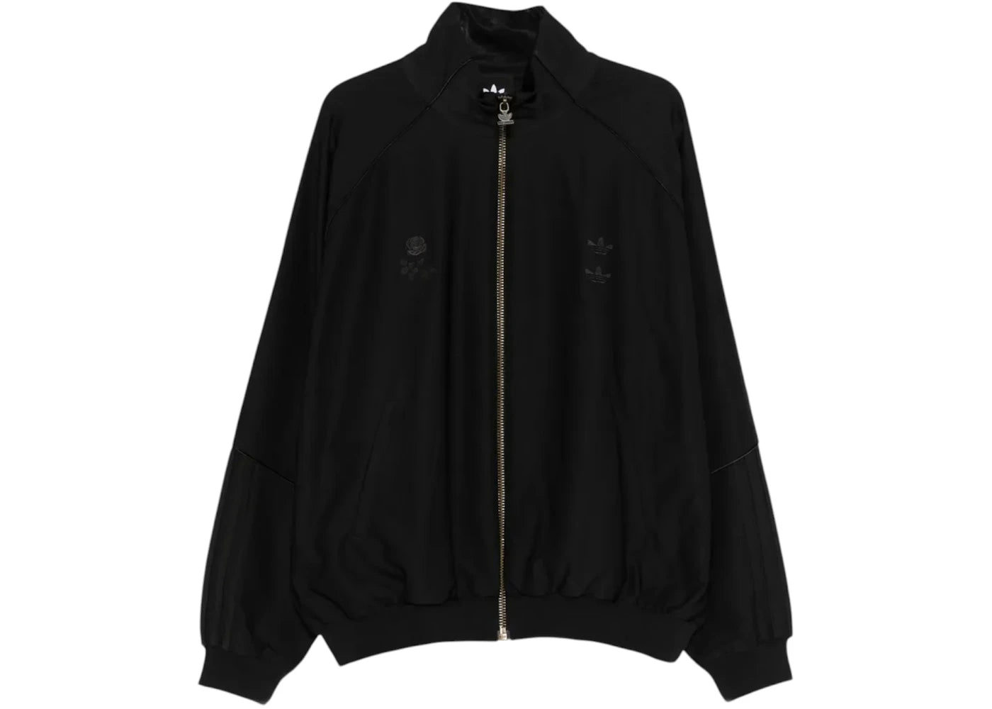 adidas x Willy Chavarria Twill Track Jacket Black - vue 360