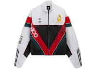 adidas x Willy Chavarria WC Oversized Anthem Woven Track Jacket White/Black
