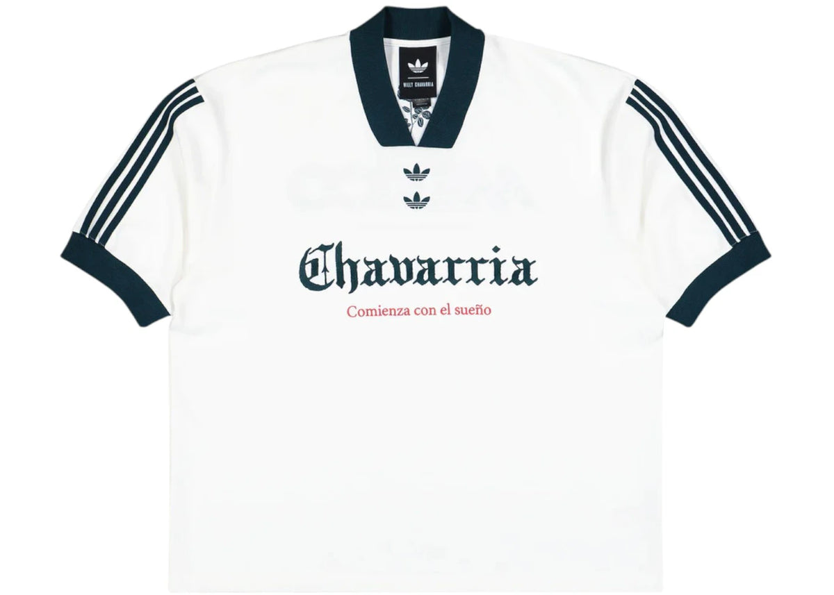 adidas x Willy Chavarria WC Soccer Graphic Tee Off White - vue secondaire A