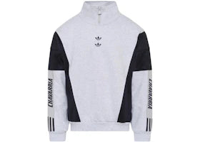 adidas x Willy Chavarria Watsonville Jacket Light Grey - vue 360