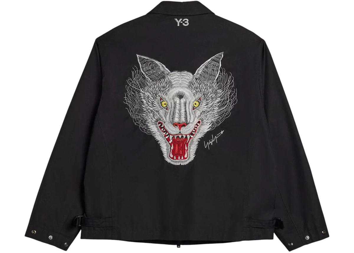 adidas x Y-3 Mercedes Wolf Jacket Black - vue secondaire B