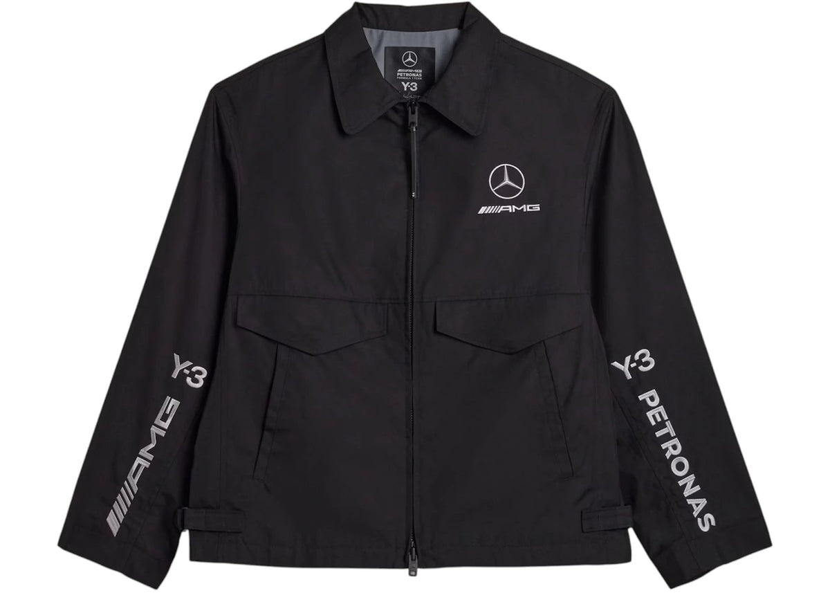 adidas x Y-3 Mercedes Wolf Jacket Black - vue secondaire A