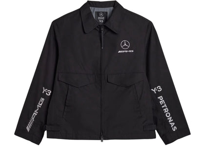 adidas x Y-3 Mercedes Wolf Jacket Black - apparel view 2