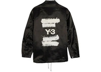 adidas x Y3 Graphic GFX Coach Jacket Black