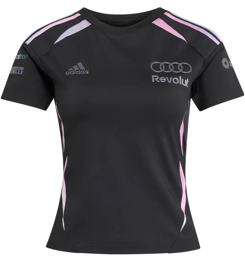 adidas x Audi Revolut F1 Women's Team Teamgeist Jersey Black/Multicolor - vue 360