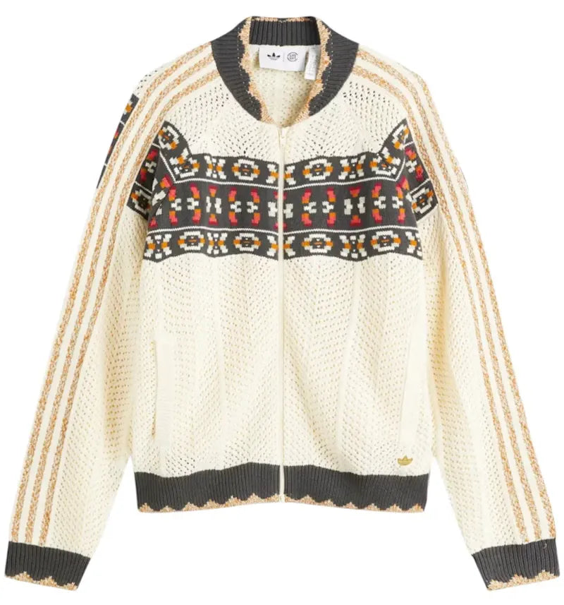 adidas x CLOT C Track Top Cream White - vue 360