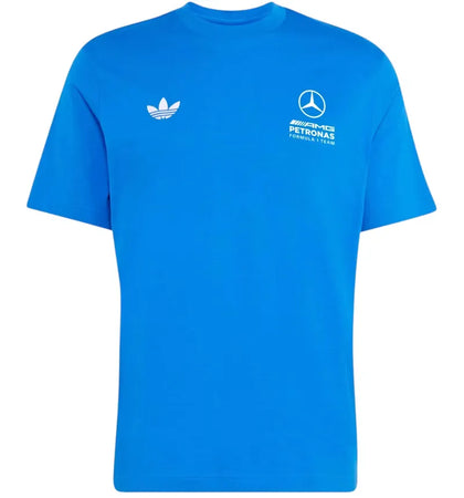 adidas x Mercedes AMG Petronas Formrula 1 Team Blue Wonder Tee Blue (Aisa Sizing) - authentic adidas product
