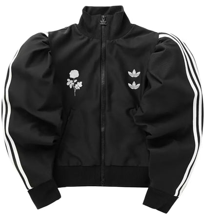 adidas x Willy Chavarria Blouse Track Jacket Black - authentic adidas apparel