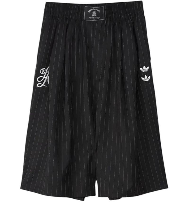 adidas x Willy Chavarria WC Pinstripe Short Black/White - vue 360