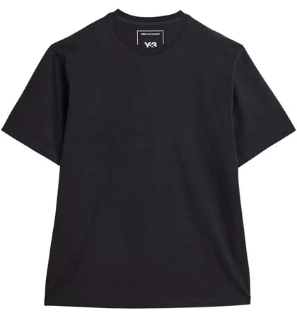 adidas Y-3 Graphic Short Sleeve Tee Black - authentic adidas product