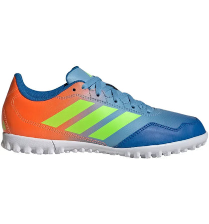 adidas Youngstar Rise Field Hockey Bright Royal Lucid Lemon Team Light Blue (GS) - authentic adidas sneakers