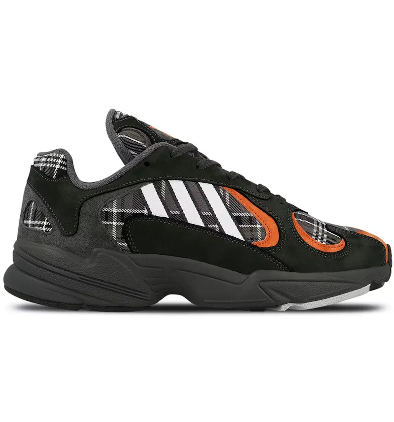 adidas Yung-1 Orange Plaid - vue 360